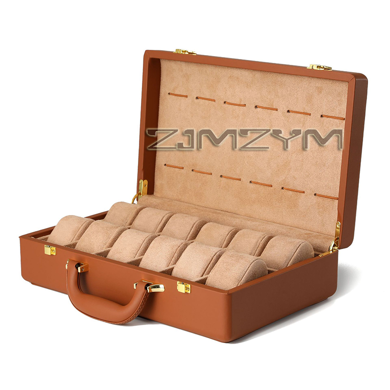 Luxury Watch Organizer For Men - Коробка для часов на 12 отделений,