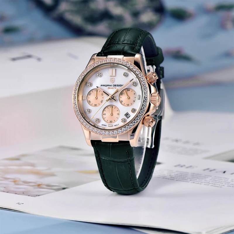 PAGANI DESIGN Роскошные женски – обзор и цена Luxury Watch Leather