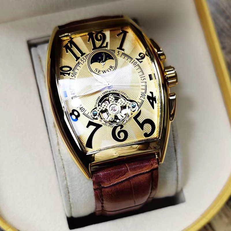 Мужские механические часы с ав – обзор и цена Luxury Watch Arabic