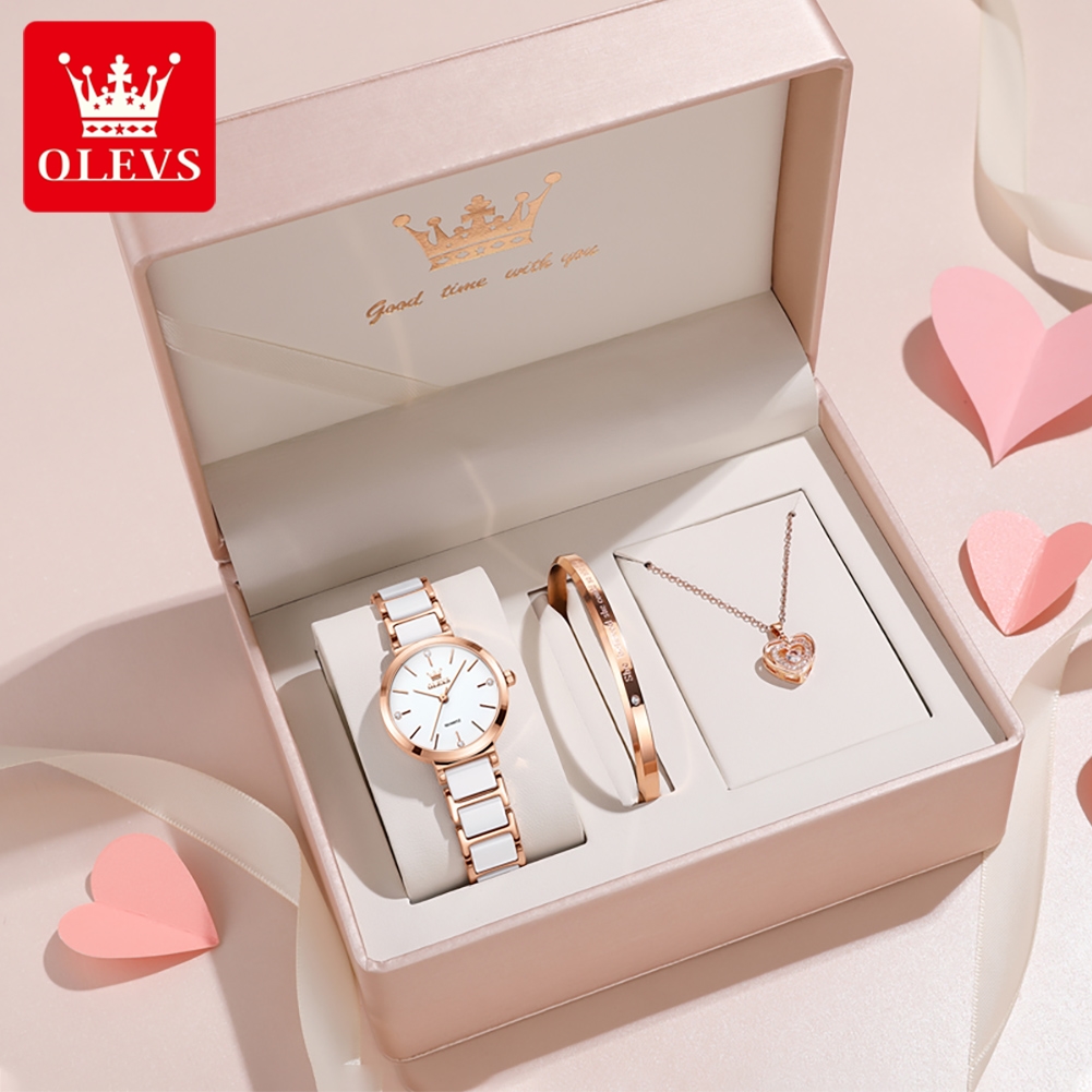 OLEVS женские часы 5877, роско – обзор и цена Luxury Watch Women