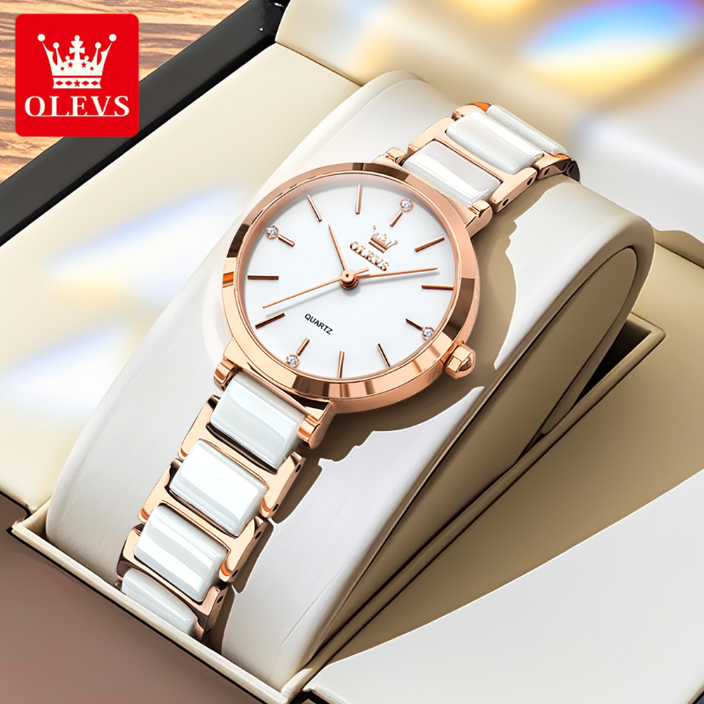 OLEVS женские часы 5877, роско – обзор и цена Luxury Watch Women