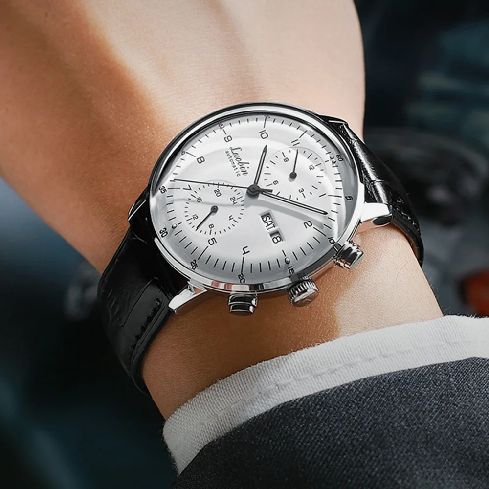 Мужские модные механические ча – обзор и цена Luxury Watch Arabic