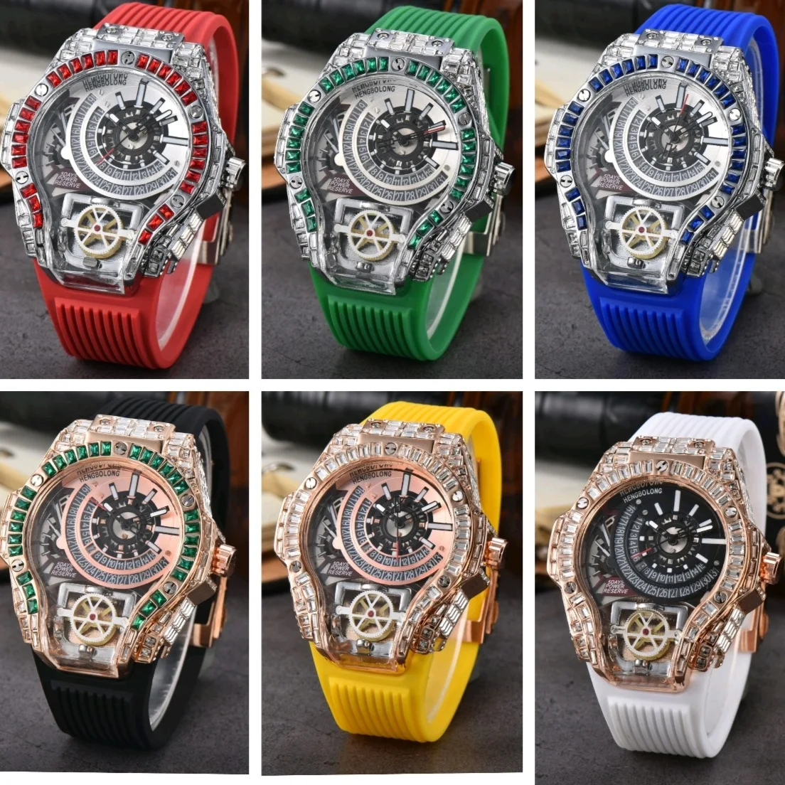 Полный бриллиантовый корпус, д – обзор и цена Luxury Watch Arabic