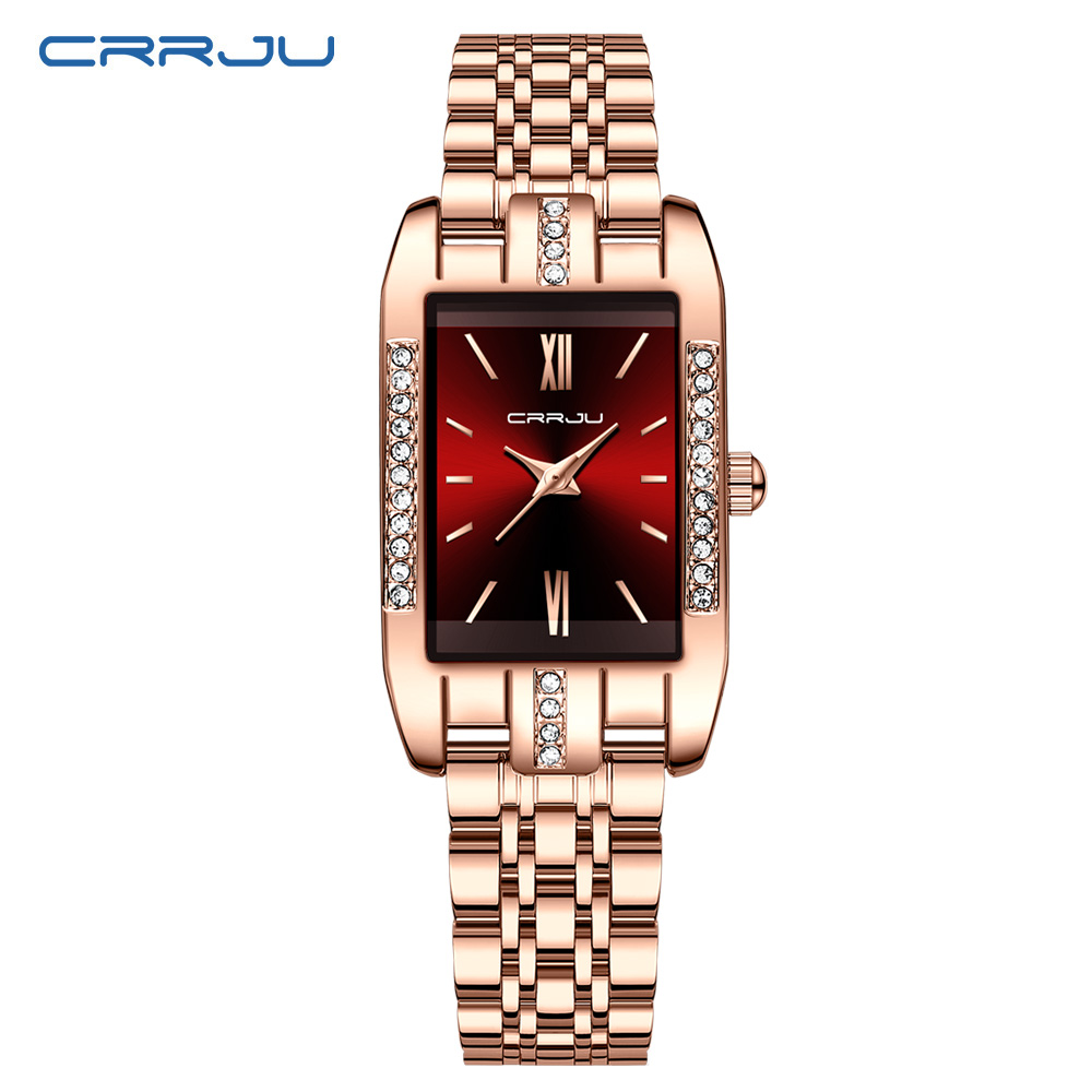 CRRJU Роскошные квадратные час – обзор и цена Luxury Watch For Sale