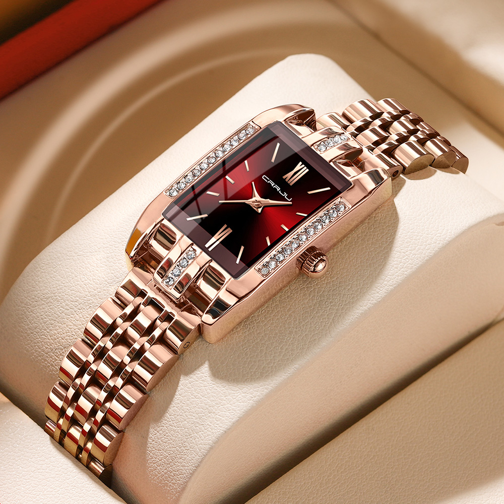 CRRJU Роскошные квадратные час – обзор и цена Luxury Watch For Sale
