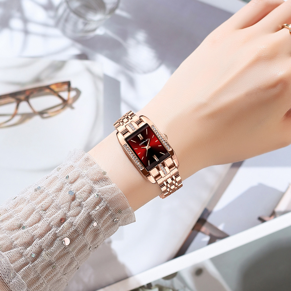 CRRJU Роскошные квадратные час – обзор и цена Luxury Watch For Sale
