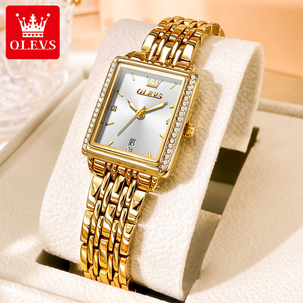 OLEVS 9995 Женские часы с дато – обзор и цена Luxury Watch For Sale