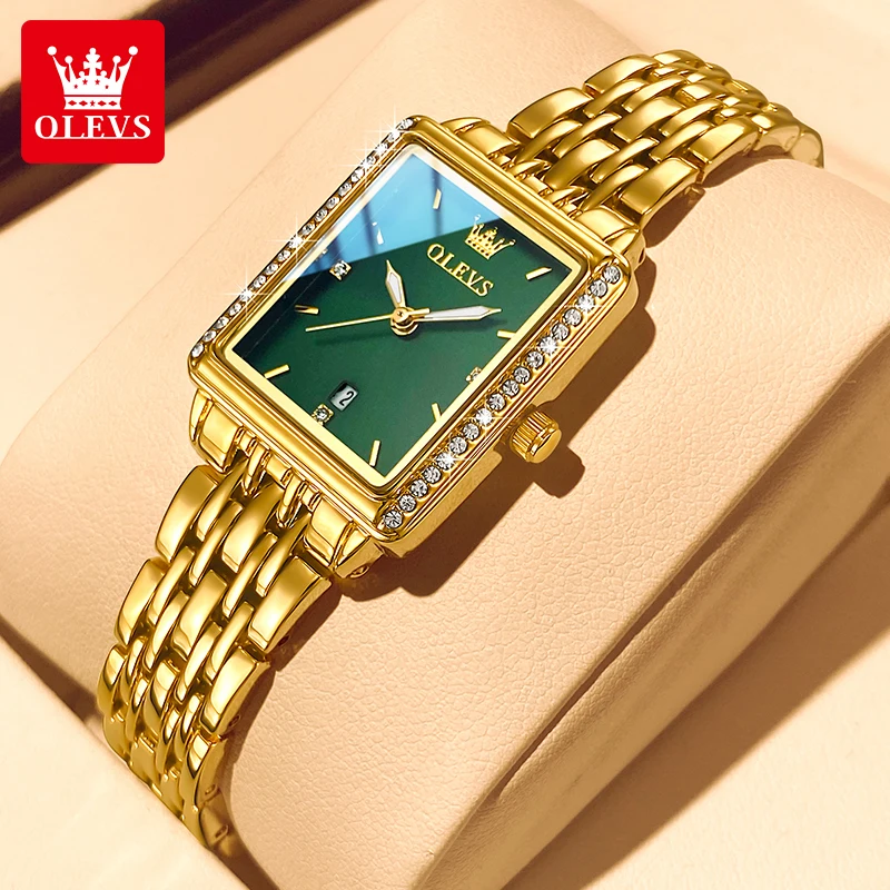 OLEVS 9995 Женские часы с дато – обзор и цена Luxury Watch For Sale