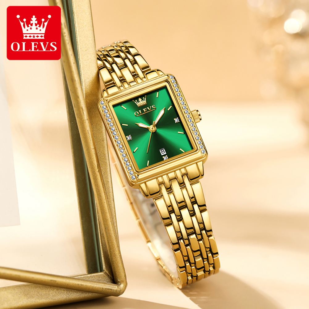 OLEVS 9995 Женские часы с дато – обзор и цена Luxury Watch For Sale