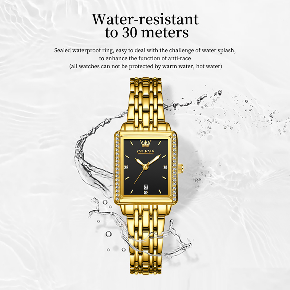 OLEVS 9995 Женские часы с дато – обзор и цена Luxury Watch For Sale
