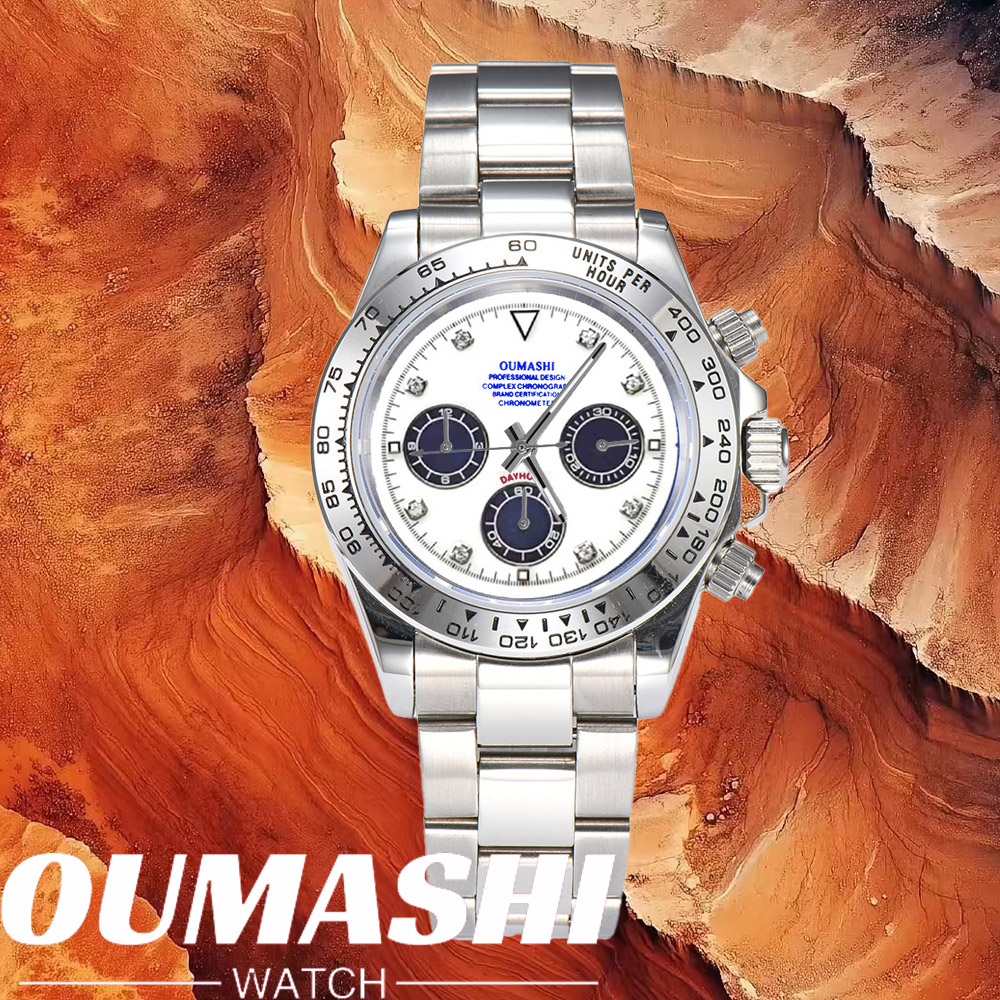 Роскошные часы VK63 с сапфиров – обзор и цена Luxury Watch Leather